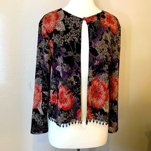 Open Front Women's Cardigan (L)